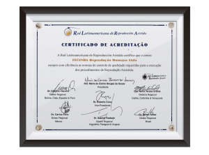 Certificado REDLARA Fecunda